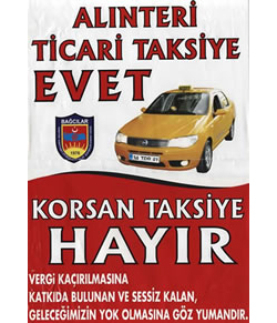 Alın Teri Ticari Taksiye Evet